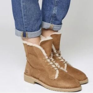 UGG Brown Shearling Winter Boots
